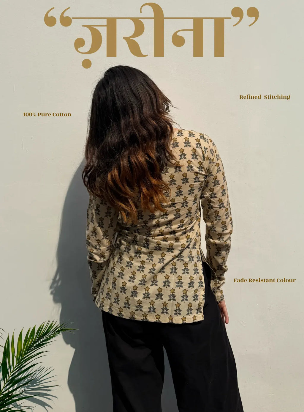 Zarina Square Neck Kurti